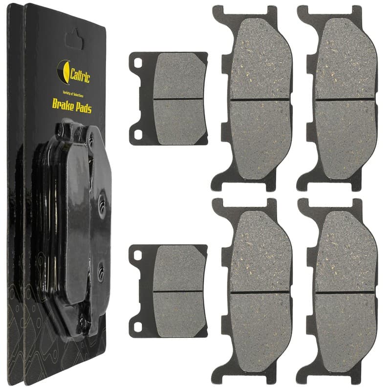 Front Rear Brake Pads for Yamaha XVS1100 V-Star 1100 Silverado 2003-2009