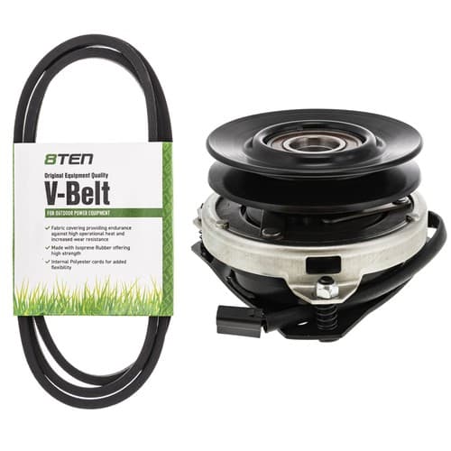 Electric PTO Clutch & Belt Kit for Huskee TS2050B TS20VH50A TS20H50A TS22H50A