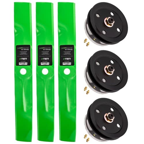 Deck Spindle & Mower Blade Kit for Sabre 2354HV 2254HV 2554HV