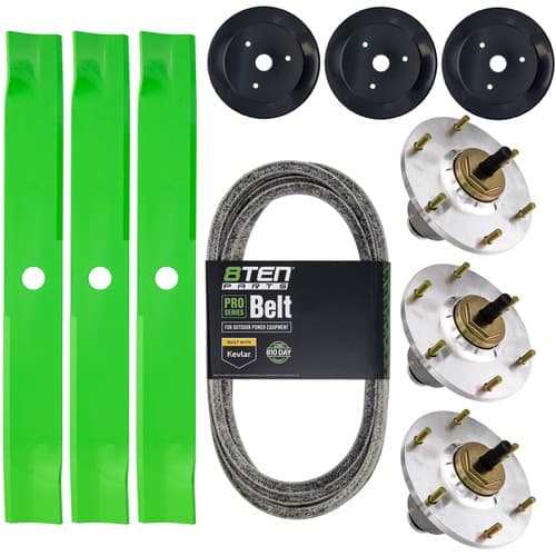 8TEN Blade Spindle Belt Kit for Exmark Lazer Z X-Series 60-Inch 103-6383-S