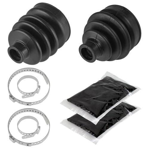 Front Axle Inner Outer CV Boot Kit for Kawasaki Mule 3010 KAF620 4X4 1993 01-08