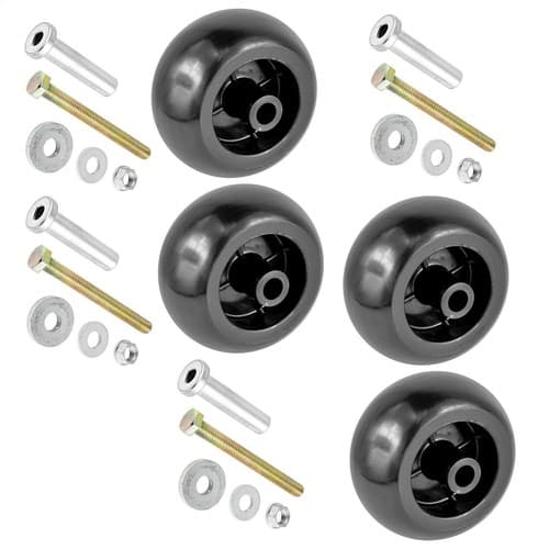 4 Deck Wheel w/ Bolt for Husqvarna Troy Bilt  Lawn Mower GTH250 LTH130 GTX2446