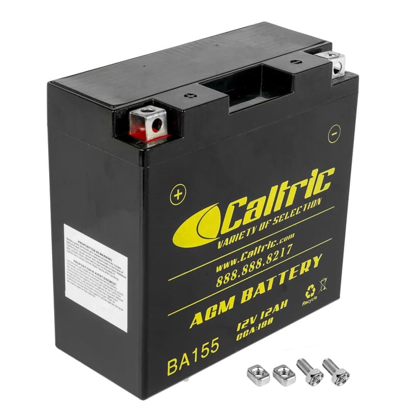 AGM Battery for Yamaha XVS1100 V-Star 1100 Custom 1999-2009