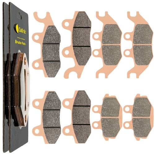 Front & Rear Sintered Brake Pads For Kawasaki KAF820 Mule PRO FX FXR FXT 16-2023
