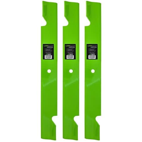 LawnRAZOR Blade for Exmark Lazer Z 72 Inch 103-2531-S Notched High Lift 3 Pack