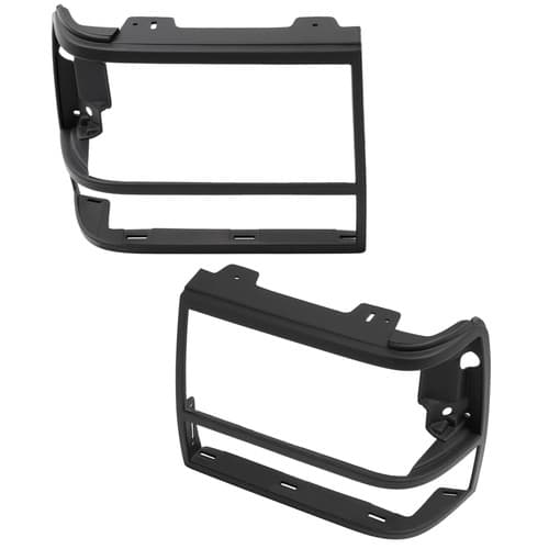 Headlight Door Bezel For Ford Ranger 89-94 Bronco II 89-90 Explorer 91-94 Black