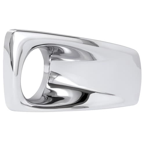 Passenger Side Fog Light Trim Fog Lamp Cover For Kenworth T660 2008-2015 Silvery