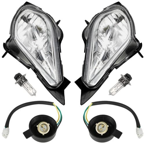 Right and Left Headlight Assembly For Yamaha YFZ450 YFZ450R YFZ45 SE 2004 - 2023