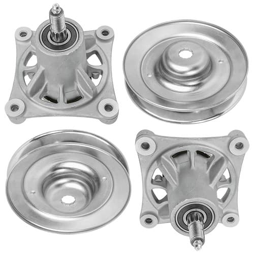 46" Deck Spindle with Pulley For Husqvarna EZ4624 RZ4622 RZ4623 RZ46i Z146 Z246