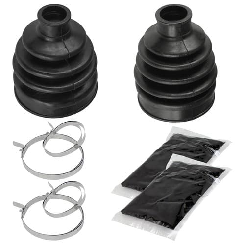 Front Axle Inner & Outer CV Boot Kit For Honda Rancher 420 TRX420FA FE FM 17-25