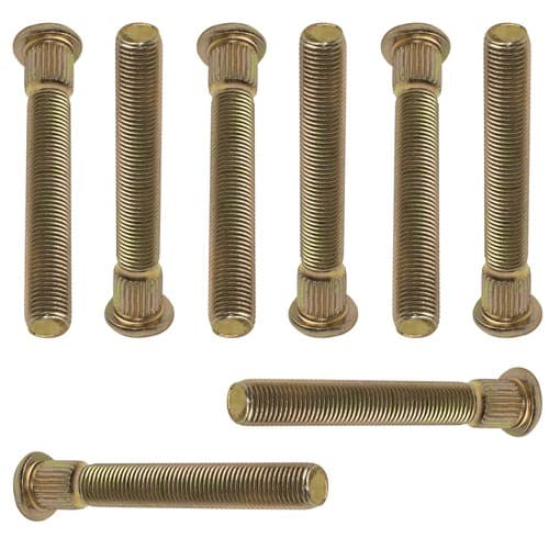 8 Caltric Front Wheel Hub Stud for Polaris 7518654 / 3/8"-24 X 2.68