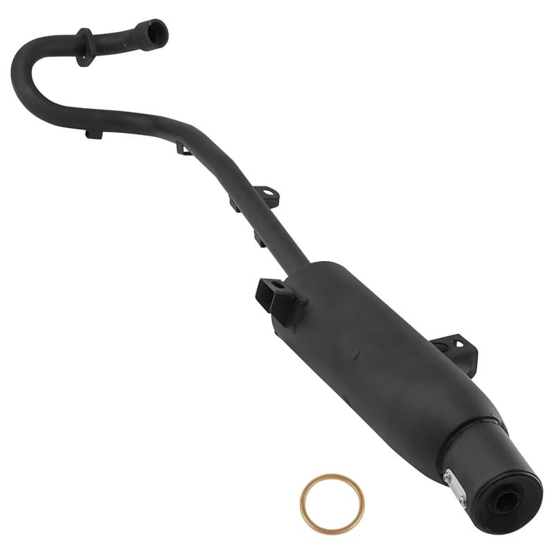 Exhaust Muffler w/ Pipe Gasket fits Honda TRX300 FourTrax 300 2X4 1988 1989-1991