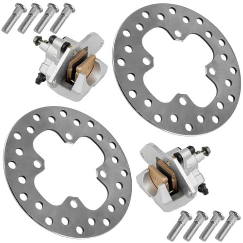 Front Brake Caliper W/Disc & Studs For Honda Rubicon TRX520FM 2020-2026