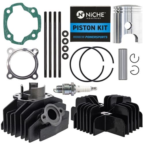 NICHE Cylinder Piston Head Kit Yamaha PW80 Big Wheel BW80 21W-11111 1983-2006