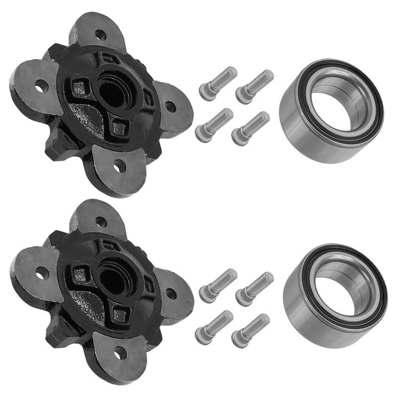 Front Wheel Hubs w/ Studs & Bearings for Polaris Ranger 900 XP 2015-2018