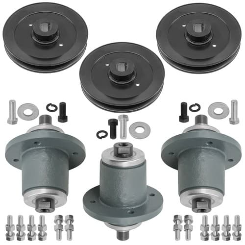 72" Deck Spindle & Pulley for Bad Boy Diesel 11-15 1500cc 16-20 / Renegade 19-25