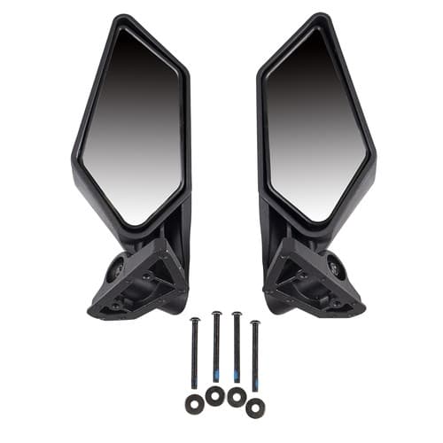 NICHE UTV Side View Mirror Set for Can-Am Maverick X3 R Max 715002898 Black
