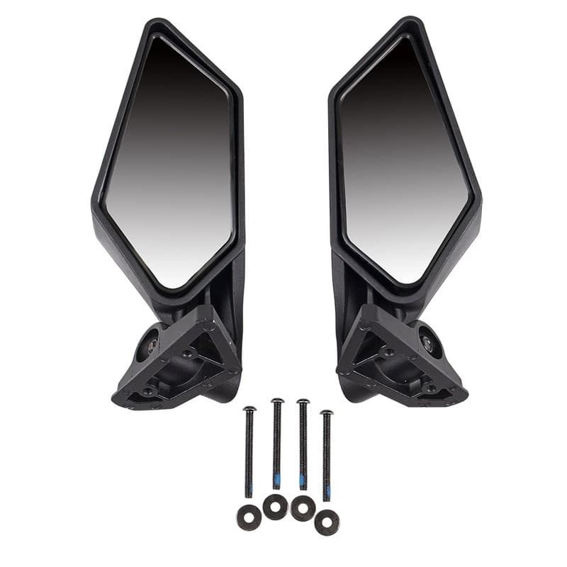 NICHE UTV Side View Mirror Set for Can-Am Maverick X3 R Max 715002898 Black