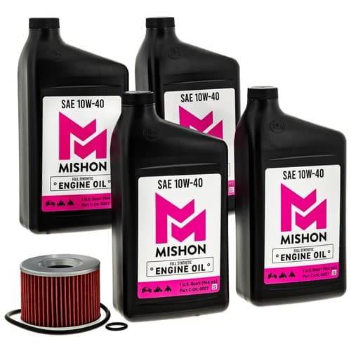 MISHON Engine Oil Change Kit for Kawasaki Concours 1000 ZRX1200R ZZR1200