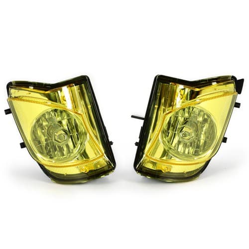 Pair Fog Lights Lamps Yellow Lens W/ Bulbs LH RH For Lexus IS250 IS350 2006-2010