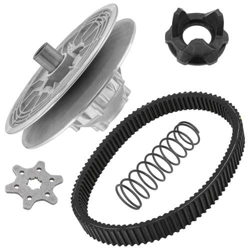 Secondary Clutch & Aramid Belt For Can Am Outlander 570 650 EFI 2017-2019 650