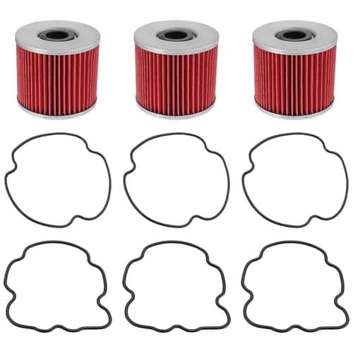 for Suzuki Gs850G Gs850Gl 1979 1980 1981 1982 1983 Oil Filter 3-Pack