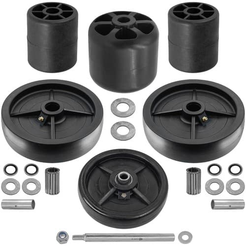 60" Deck Wheel Kit For John Deere Tractor-Mounted Mowers 425 445 455 LGT