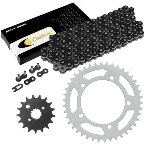 Black Drive Chain And Sprocket Kit for Suzuki GSX-R1000 GSXR1000 2001-2006