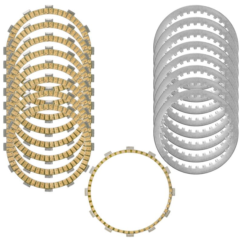 Clutch Plates Kit For Harley Davidson Touring Electra Glide / Road King 1998-06