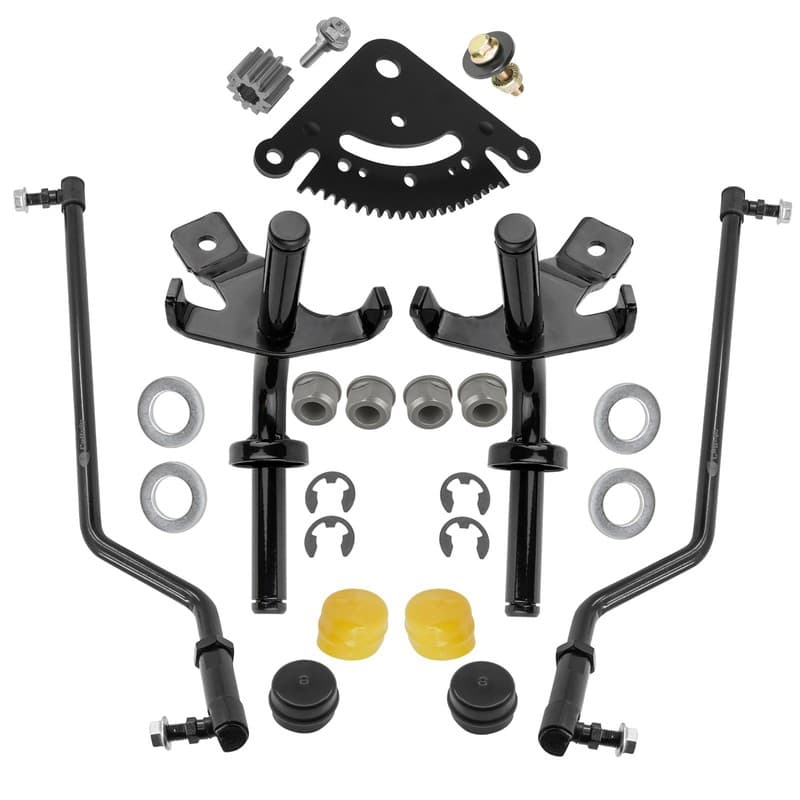 Caltric Steering Spindle & Gear Kit For John Deere D150 D155 D160 D170 S240