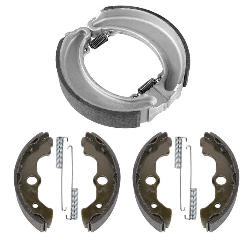 for Honda TRX300FW Fourtrax 1988 1990-2000 Front and Rear Brake Shoes (Only 4X4)