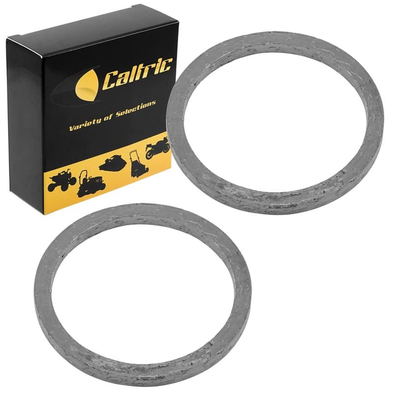 2 Exhaust Pipe Gaskets for Arctic Cat Wildcat 1000 4 4X X 2012-2016