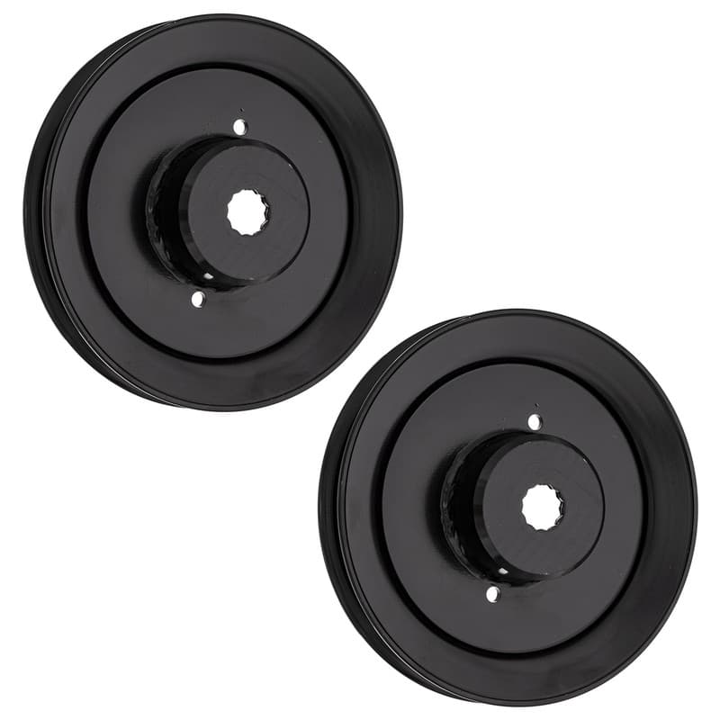 8TEN Spindle Pulley for Husqvarna 46 In Deck RZ4219 RZ4619 Z246 539113962 2 Pack