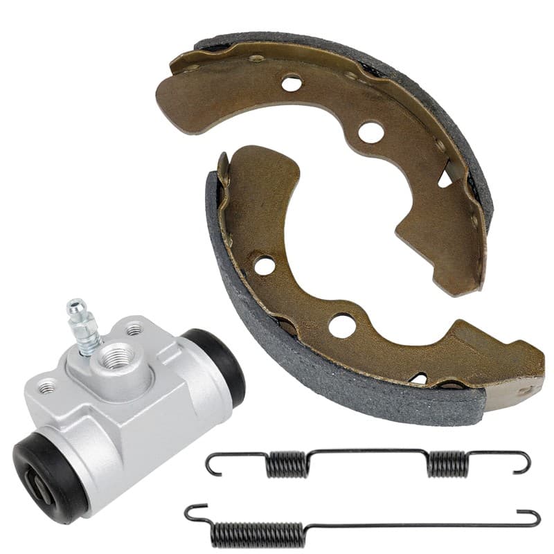 Front Brake Shoes Cylinder For Kawasaki Mule 2510 KAF620A KAF620 A 4X4 1994-2000