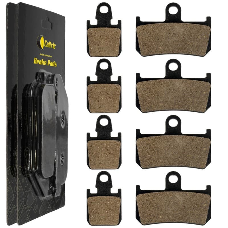 Caltric Front Brake Pads Fits Yamaha 4C8-W0045-00-00 4C8-25805-00-00