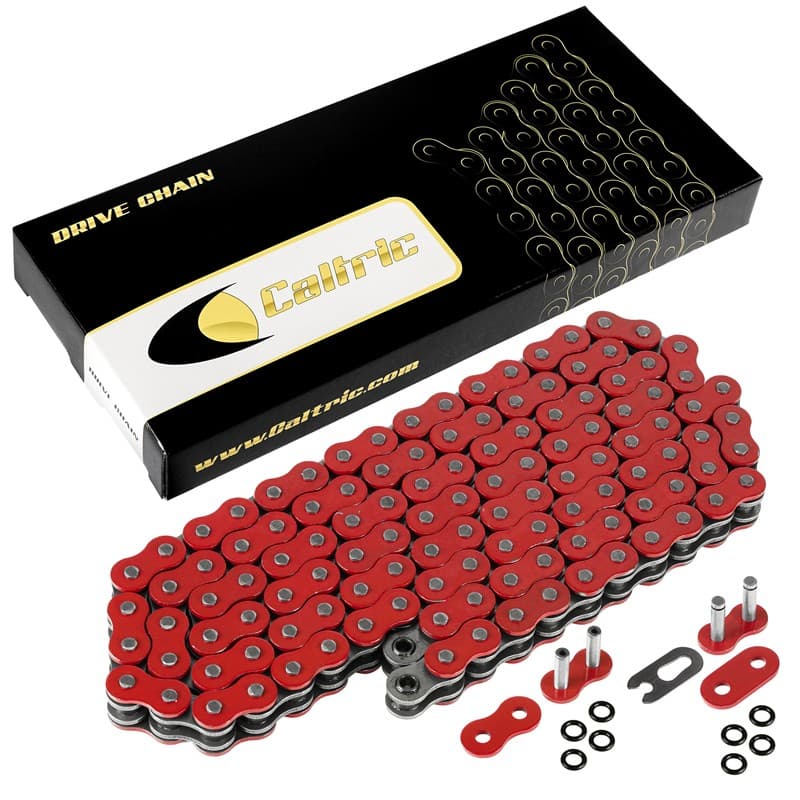 O-Ring Drive Chain for Honda VFR750F Interceptor 1994 1995 1996 1997 Red