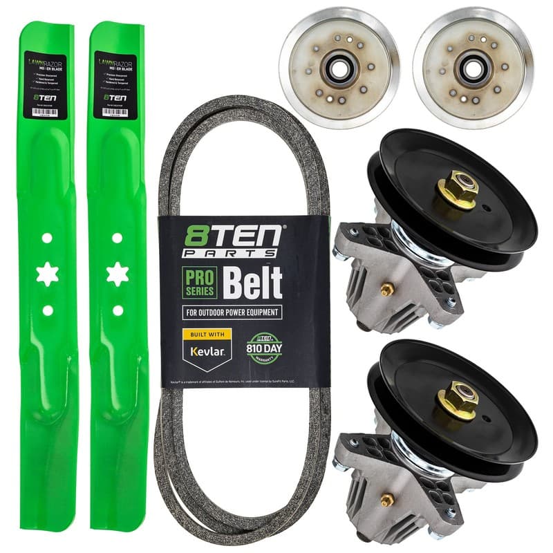 8TEN Deck Rebuild Kit for Craftsman T7800 T8000 T210 42-Inch 942-0656 918-06976