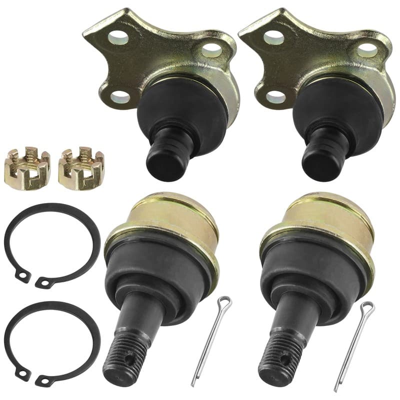 4 Upper and Lower Ball Joints for Can-Am Outlander 650 EFI STD XT 4X4 2006-2012