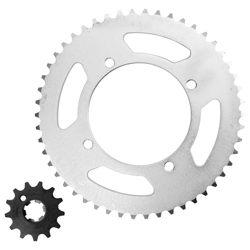 Front and Rear Sprockets Kit for Kawasaki KX85 KX85A 2001 2002 2003 2004 - 2022