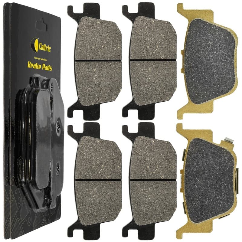 Caltric Rear & Front Left Right Brake Pads for Honda Rincon 680 TRX680 2006-2023