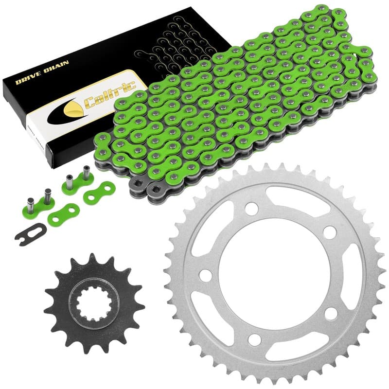 Drive Chain & Sprockets Kit for Honda CBR600F2 CBR600F3 CBR600Sjr 1991 1992-1996