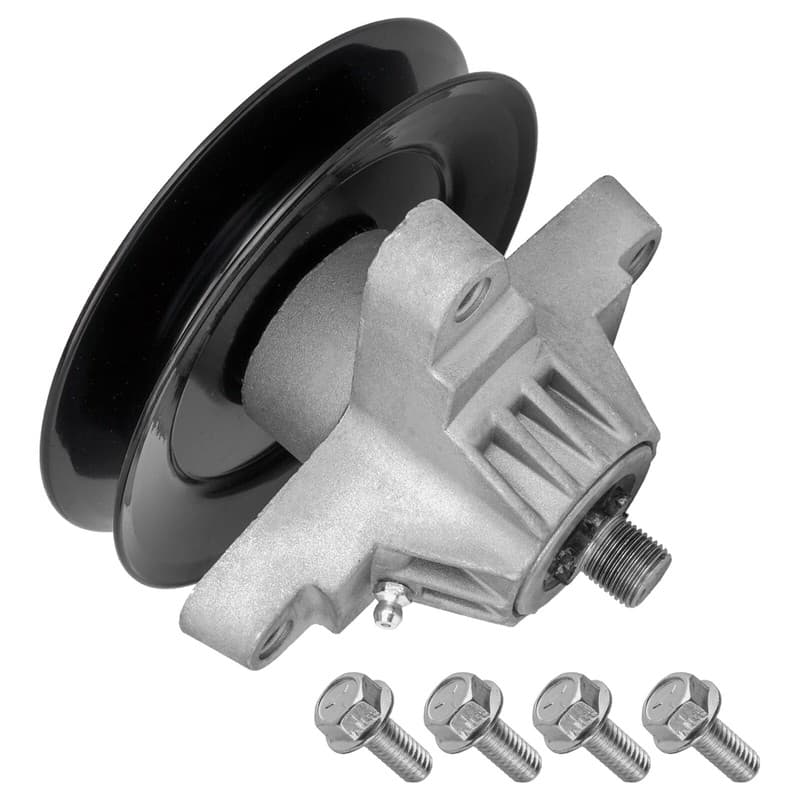 Spindle w/ Pulley for Troy-Bilt 13AQ609G063 13AT609G766 13AX609G063 LT-1742 42"