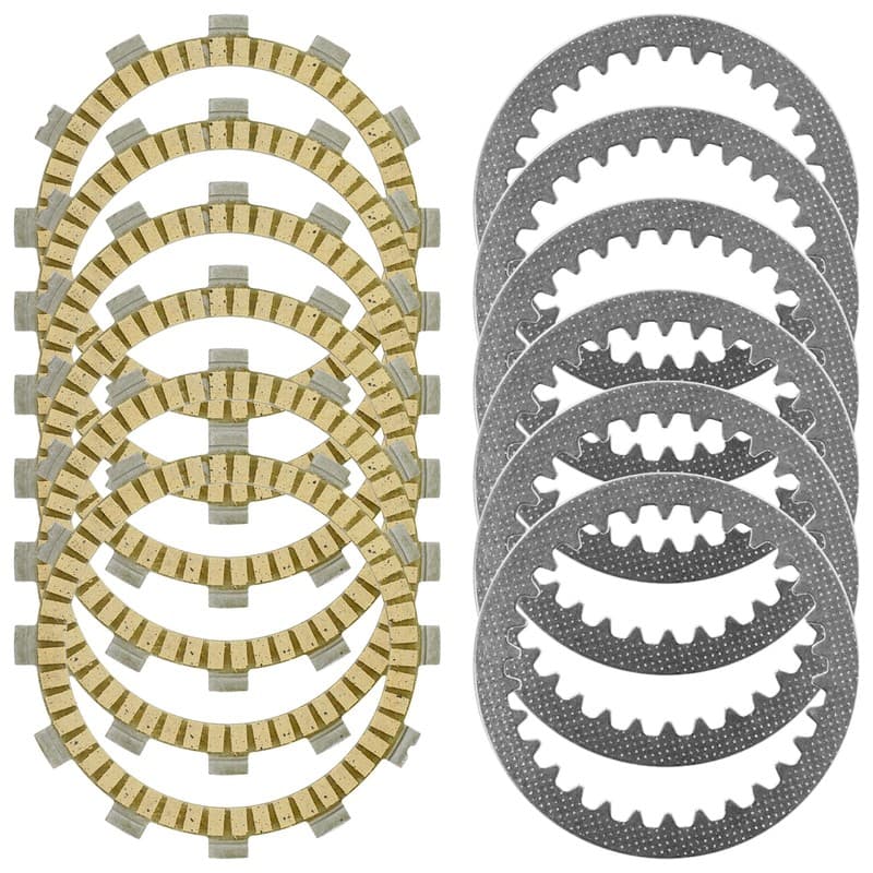 Clutch Friction Steel Plates For Suzuki DR200SE 1996-2009 2013 / DR200S 15-19
