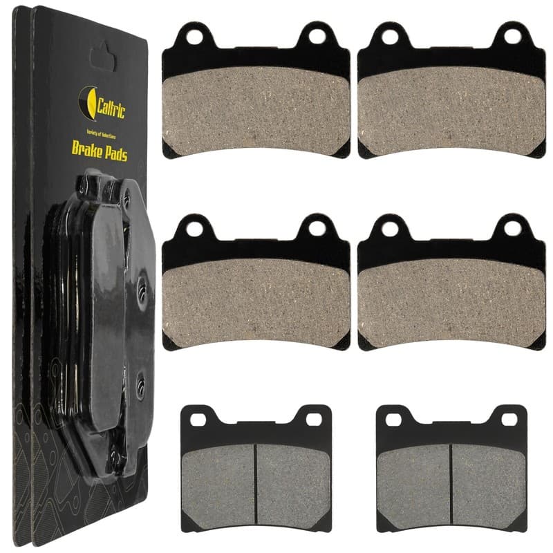 Front Rear Brake Pads for Yamaha FJ1200 FJ12 1989 1990 1991 1992 Front Rear Pads