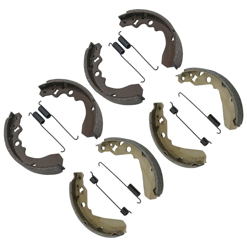 Caltric Rear And Front Brake Shoes For Kawasaki Mule 610 KAF400 4x4 2008-2010