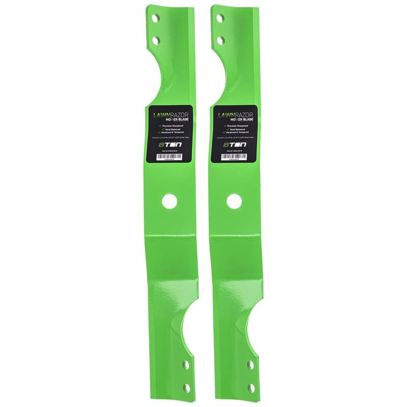 LawnRAZOR Blade for Ariens 03971900 Zoom 34 Zero Turn Notched Medium-Lift 2 Pack