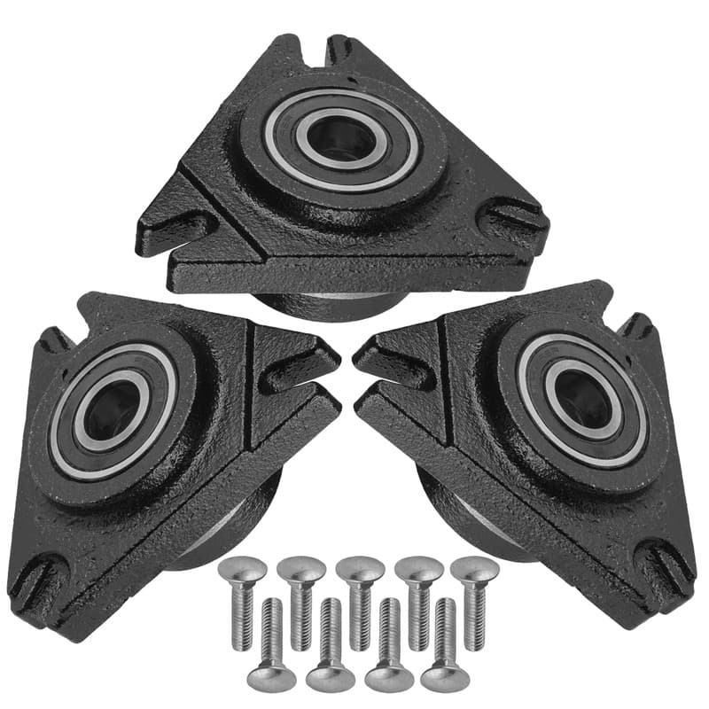 3X Blade Spindle Hub For John Deere 180 185 46"Deck 1986-1990