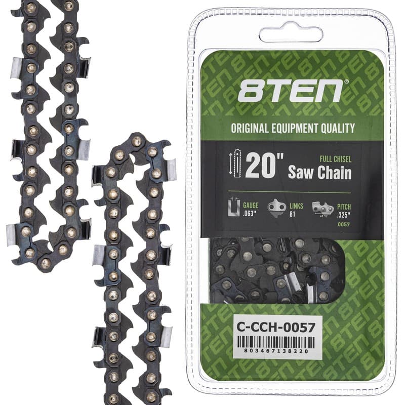 Full Chisel Chainsaw Chain 20 Inch .063 .325 81DL for Stihl MS 260 270 271