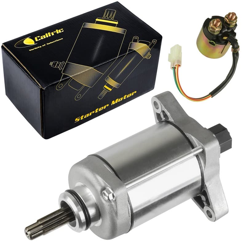Starter And Relay Solenoid for Honda TRX420 Tm TRX420TE Rancher 420 2X4 2007-13