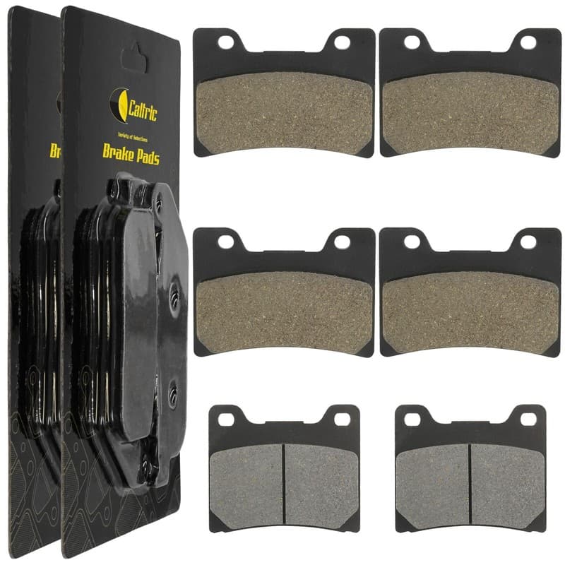 Front Rear Brake Pads for Yamaha FZR1000 89-93 / 3GM-W0045-03-00 1FK-W0046-01-00